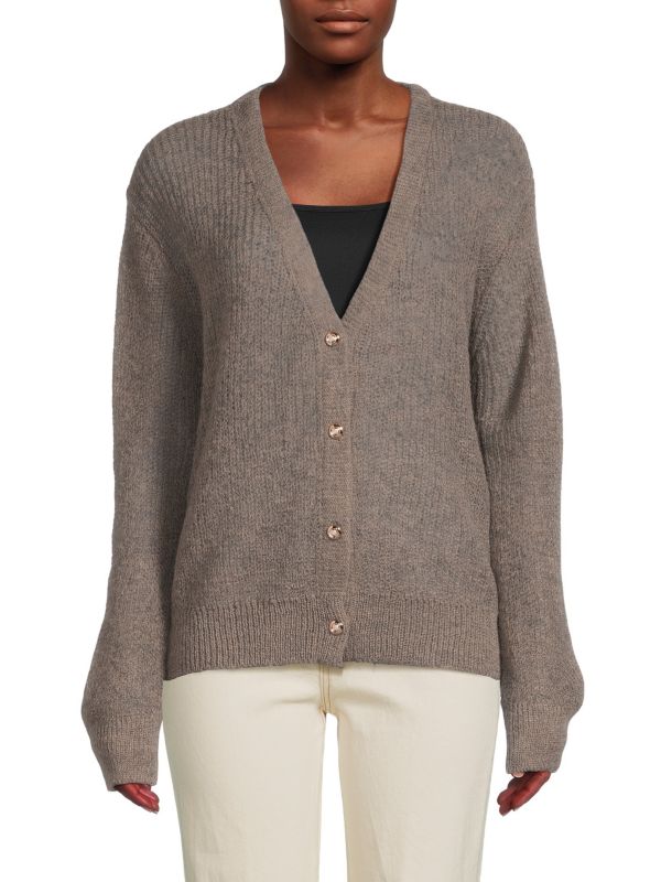 Line & Dot Skylar Mohair Blend Cardigan